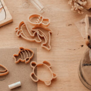 Kinfolk Pantry Mini Under The Sea Eco Playdough Cutter Set